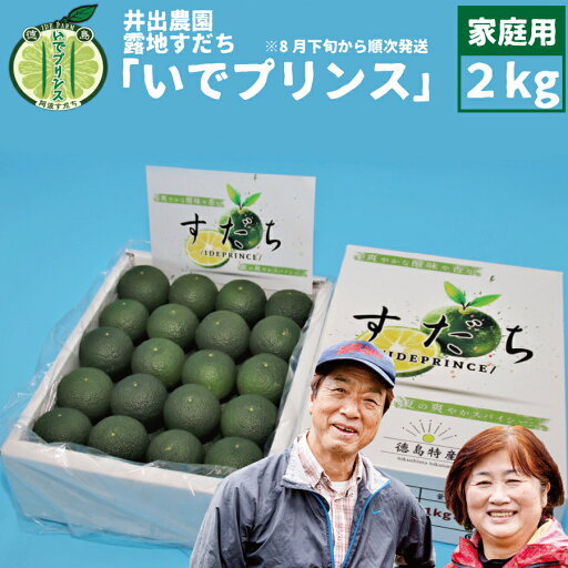 【ふるさと納税】 井出農園 露地すだち いでプリンス 家庭用 2kg 【ふるさと納税】 井出農園 露地すだち いでプリンス 家庭用 2kg