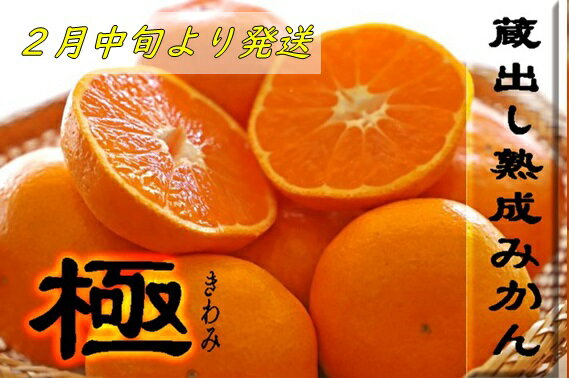 【ふるさと納税】蔵出し熟成みかん『極』※2023年2月中旬頃から発送