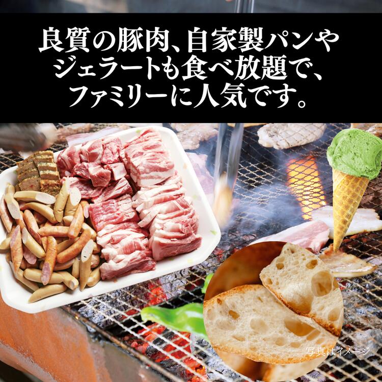 【ふるさと納税】024-003 『リーベフラウ』バーベキュー！食べ放題（2h）大人2名分・チケット