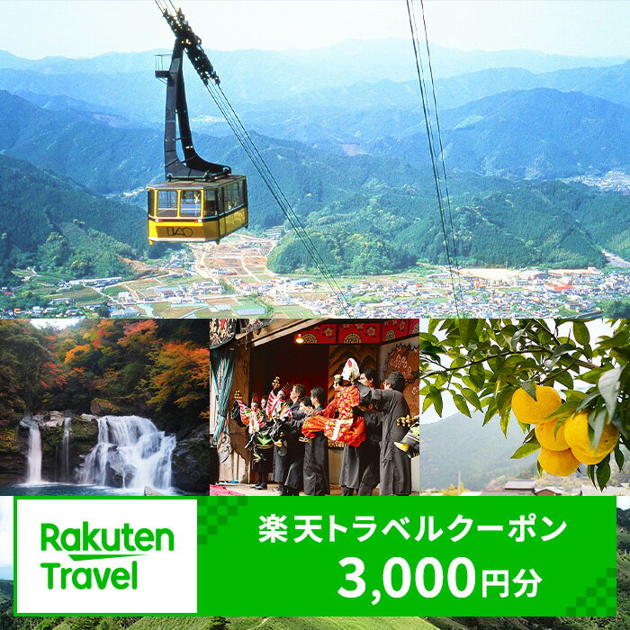 【ふるさと納税】徳島県那賀町の対象施設で使える楽天トラベルクーポン寄付額10,000円