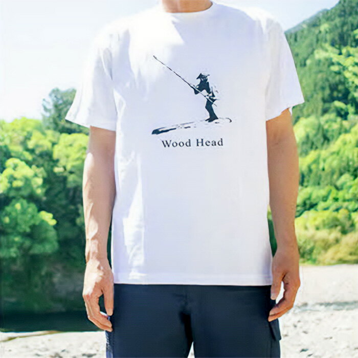 【ふるさと納税】Wood HeadオリジナルロゴTシャツ　WH-10