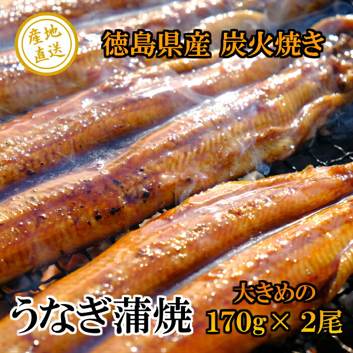 1位! 口コミ数「2件」評価「5」国産徳島県産 うなぎ蒲焼 こだわりの炭火焼 大きめ2尾