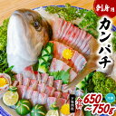 【ふるさと納税】 カンパチ 刺身用 約650g~750g かんぱち 勘八 小分け 養殖 冷凍