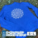 21位! 口コミ数「0件」評価「0」 Tシャツ ロングスリーブ S-Lサイズ 袖リブタイプ 藍染 オーガニックコットン ハイカラー×たけの花 藍 藍染め 泥染め 宍喰祇園染 天･･･ 