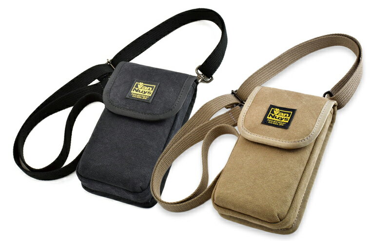 【ふるさと納税】VanNuys スマホが2台入るスマホショルダー スマホショルダー スマホポーチ ショルダーバッグ 軽量 ストラップ スマホケース バンナイズ ファッション カバン ショルダーバッグ