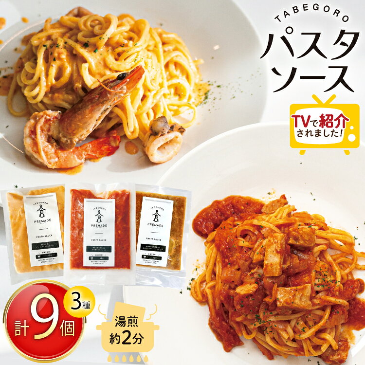関テレ キメツケ!で紹介 パスタソース お家で簡単!具材が入った 本格パスタソース 3種 詰め合わせ セット (麺はついておりません) [GFE 徳島県 北島町 29bg0002] パスタ ソース 詰合せ レトルト 冷凍 あえるだけ トマト ミートソース 冷凍食品 個包装 真空