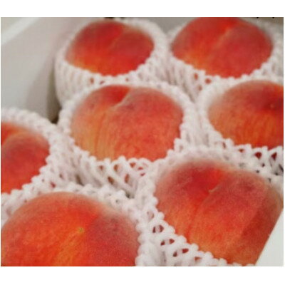 【ふるさと納税】【2025年度先行予約】徳島の桃 happeach 糖度13度以上 2kg(7個入り)【配送不可地域:離島・北海道・沖縄県】【1612305】