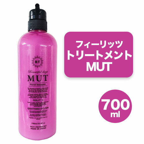 フィーリッツトリートメントMUT 700ml 1本 株式会社R・T[90日以内に発送予定(土日祝除く)]ダメージケア スカルプケア メンズ レディース プレゼント ギフト 美容液シャンプー 女性用 男性用 日用品 送料無料 徳島県 上板町