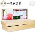 【ふるさと納税】 総桐一段衣裳箱 (有)徳島桐工芸 《30日以内に出荷予定(土日祝除く)》衣裳箱 衣装箱 収納 桐 国内製造 工芸品 徳島県 上板町