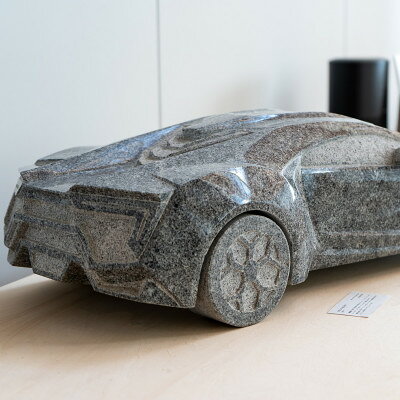 【ふるさと納税】1/8スケール 庵治石モデルカー(オーダーメイド)【配送不可地域：離島】【1610079】 f370002-kagawa-10000202 香川県 サンプル画像3