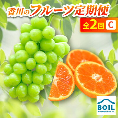 [発送月固定定期便]香川のフルーツ(2C)全2回[配送不可地域:離島]