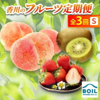 [発送月固定定期便]香川のフルーツ(3S)全3回[配送不可地域:離島・北海道・沖縄県]