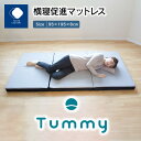 【ふるさと納税】 ふとんファクトリー FUTON FACTORY 横寝促進 マットレス Tummy 95x195cm 腰痛 負担軽減 寝具 折り畳み 三つ折り 通気性 全寝姿勢対応 横寝姿勢 腰への負担 軽減 寝心地 日本製 快眠 シングル サイズ 清潔 快適 めざましテレビ 紹介 テレビ紹介 送料無料