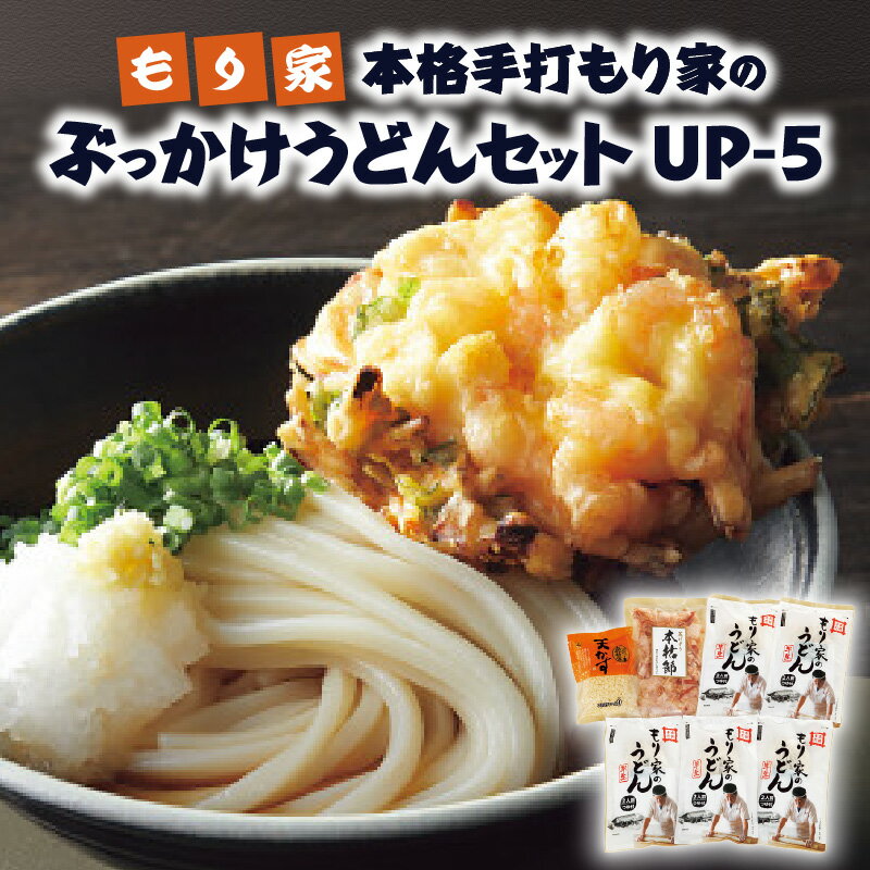 【ふるさと納税】《TV プロフェッショナル仕事の流儀》 で紹介 本格 手打ち ぶっかけ うどん セット ぶっかけうどん 手打ちうどん もり家うどん うどんセット 手打ちうどんセット めんつゆ つゆ 天かす かつお節 トッピング 半生うどん 半生 コシ 香川県 高松市 送料無料