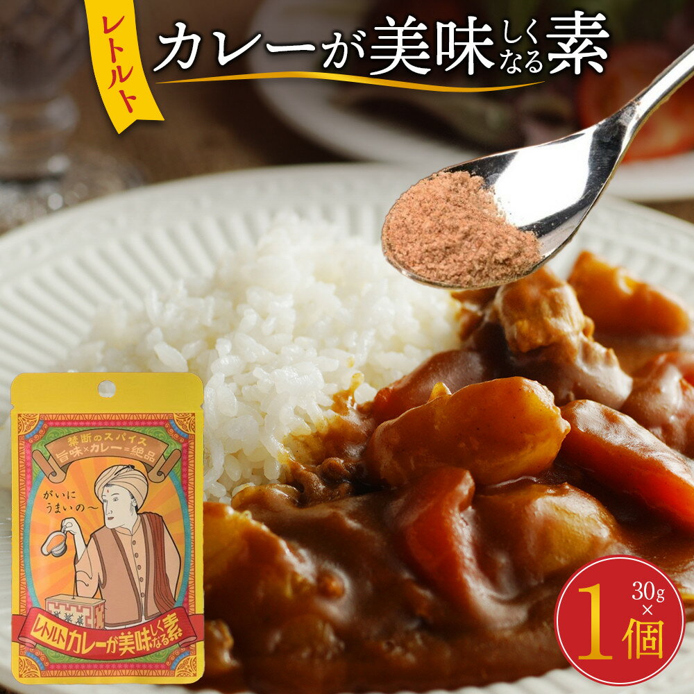 レトルトカレーが美味しくなる素(30g) | 調味料 食品 加工食品 人気 おすすめ 送料無料