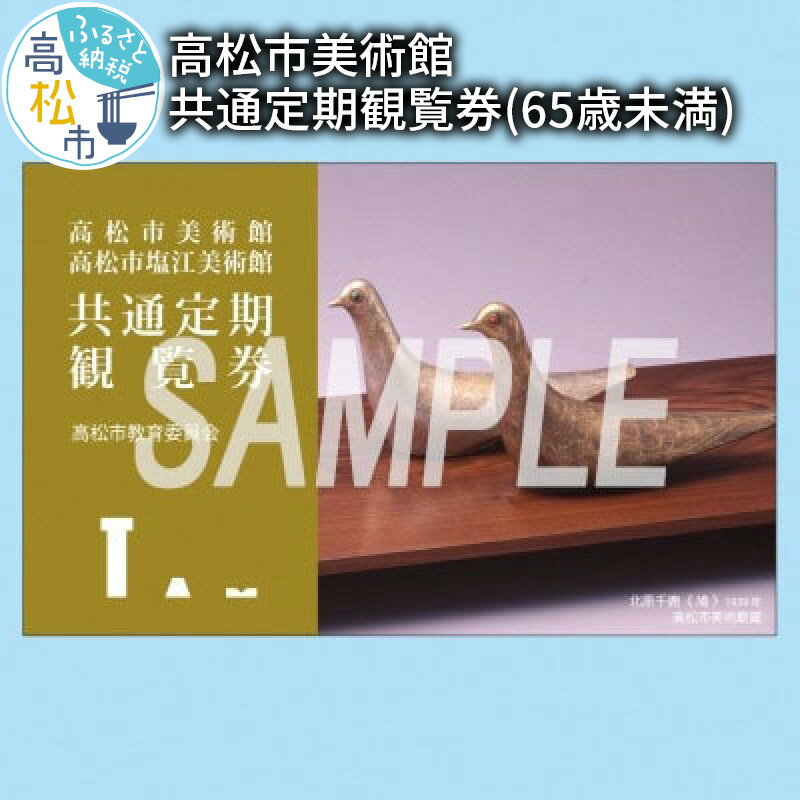 【ふるさと納税】高松市美術館 共通 定期 観覧券 1名様分 65歳未満 チケット 美術館 美術 芸術 作品 アート 入館チケット 観光地 観光スポット 鑑賞 体験 思い出 ギフト プレゼント 贈り物 香川県 高松市 送料無料