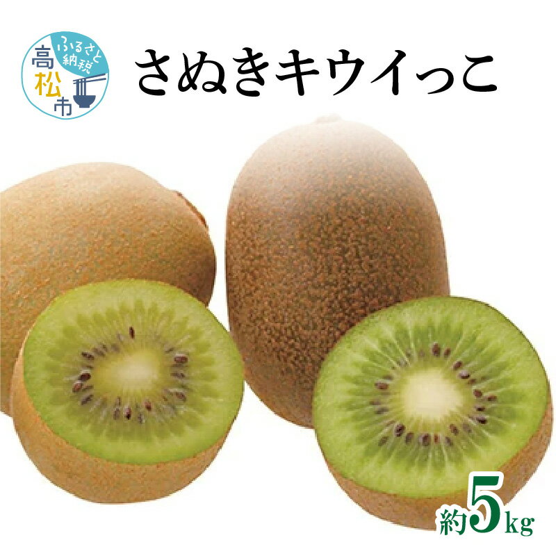 【ふるさと納税】 讃岐 さぬきキウイっこ 約5kg 10月下旬 12月下旬 果実 果物 フルーツ デザート おやつ 一口サイズ …