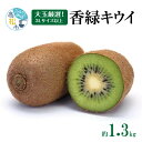 特産品説明 名称 【ふるさと納税】大玉厳選(3Lサイズ以上)!香緑キウイ 約1.3kg【2025年1月上旬〜2025年3月上旬配送】 内容量 香緑キウイ(3Lサイズ以上)　約1.3kg原産地:香川県高松市 配送温度帯 常温 賞味期限 出荷日+6日 説明 糖度が高く、鮮やかな濃い緑色の果肉が特徴の香川県オリジナルキウイフルーツです。「香緑」という名は、香川県の自然豊かな緑の美しさと、キウイフルーツの果肉の緑色を重ね合わせて名づけられました。濃厚な甘味の中にあるさわやかな風味とジューシーな味わいを存分に楽しめるキウイフルーツです。今回はその中でも、食べ応え抜群の貴重な大玉3Lサイズ以上をお届けします。 注意事項 ※天候の影響で収穫量・収穫時期が遅れた場合、発送が遅れる場合があります。※画像はイメージです。 申込期日 〜2024年12月上旬予定 発送期日 1月上旬〜3月上旬※離島にはお届けできません。 提供事業者 （株）五色青果（JA香川県商品取扱い） ・ふるさと納税よくある質問はこちら・寄附申込みのキャンセル、返礼品の変更・返品はできません。あらかじめご了承ください。【ふるさと納税】大玉厳選(3Lサイズ以上)!香緑キウイ約1.3kg【2025年1月上旬〜2025年3月上旬配送】