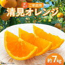 【ふるさと納税】訳あり ご家庭用 清見オレンジ 約7kg【2026-3月中旬~2026-4月上旬配送】 | 清見 オレンジ たっぷり ジューシー みかん 果物 フルーツ 柑橘 柑橘類 青果 青果物 農産物 国産 高松市産 プチプチ 弾ける 甘い 果汁 果肉 果汁 爽やか 丸ごと おすそ分け