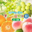 【ふるさと納税】【3回お届け】高松市自慢のフルーツ定期便【B】 | 果物 フルーツ 果実 桃 シャインマスカット 温州みかん 香川の桃 マスカット みかん 小粒...