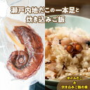 【ふるさと納税】漁師飯!瀬戸内地だこの一本足と炊き込みご飯のセット | 詰め合わせ たこ 真だこ 水産品 水産加工品 加工食品 水産物 海産物 ボイル 刺身 た...