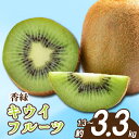 【ふるさと納税】 先行予約 キウイ 約1.3kg 1.4kg 3.3kg キウイフルーツ グリーンキウイ 香緑キウイ 果物 果実 フルーツ 旬 デザート 選べる...