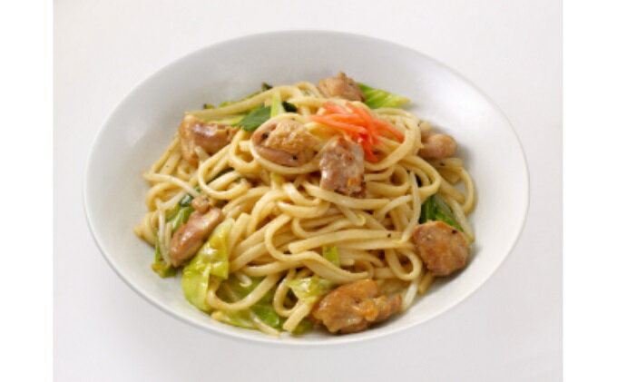 【ふるさと納税】うどん 骨付き鳥 さぬき 焼うどん 12袋 セット チキンレッグ 麺類 惣菜 さぬきうどん 讃岐うどん お中元 コシ 生麺 ぶっかけ 冷凍 半生麺 加工食品 　お届け：入金確認後、随時発送いたします。※年末年始配送不可。12/26-1/15指定不可。