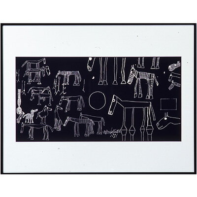 楽天市場】馬（シルクスクリーン｜版画）：絵画<アート・美術品