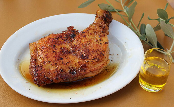 【ふるさと納税】 骨付き鳥セット チキンレッグ 焼き鳥 焼鳥 お肉 鶏肉 モモ 伝統料理 若鳥 親とり オリーブ 味付き 冷凍