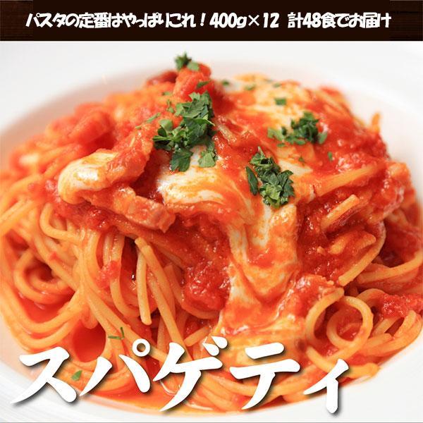 22位! 口コミ数「0件」評価「0」生パスタ スパゲティ 4.8kg 48食 ( 400g × 12袋 )｜生麺 | 麺 食品 加工食品 人気 おすすめ 送料無料