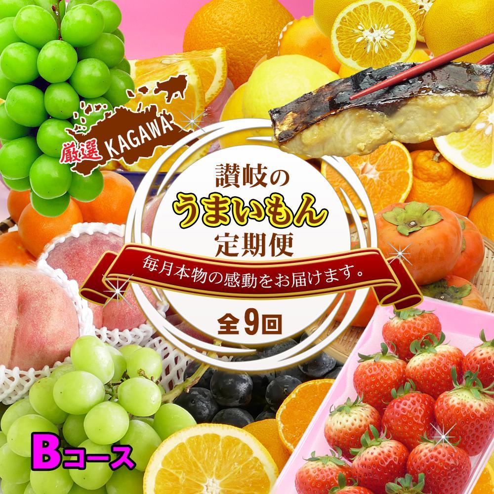 【ふるさと納税】坂出産のフルーツとさぬきの特産品の定期便9回【Bコース】 | 香川県 坂出市 香川 四国 楽天ふるさと 納税 返礼品 支援 お取り寄せグルメ 取り寄せ グルメ 食品 フルーツ 果物 くだもの 国産 セット 定期 定期便 お取り寄せ ご当地 讃岐 ご当地グルメ 自宅用