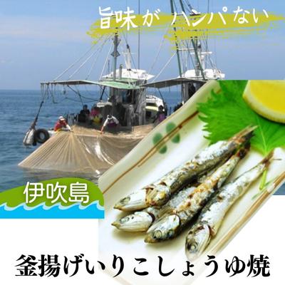 【ふるさと納税】旨味がハンパない伊吹島「釜揚げいりこしょうゆ