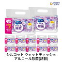 【ふるさと納税】シルコット ウェットティッシュ アルコール除菌詰替(40枚×8P)×12袋 日用品 手拭き 外出時 お出かけ時 食事前 手肌にやさしい 保湿成分配合 厚手 やわらか しっかり除菌 お届け:ご寄附(ご入金)確認後、約2週間~1ヶ月程度でお届けいたします。