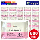 【ふるさと納税】【超大判・厚手タイプ】大人のぬれタオル20枚入り×30個セット(600枚)【介護・災害・備蓄】 お届け:ご寄附(入金)確認後、2週間で順次出荷い...