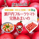 【ふるさと納税】井下とまと園の完熟 フルーツトマト 約2kg 果物類 野菜 お届け:2024年11月下旬〜2025年6月下旬
