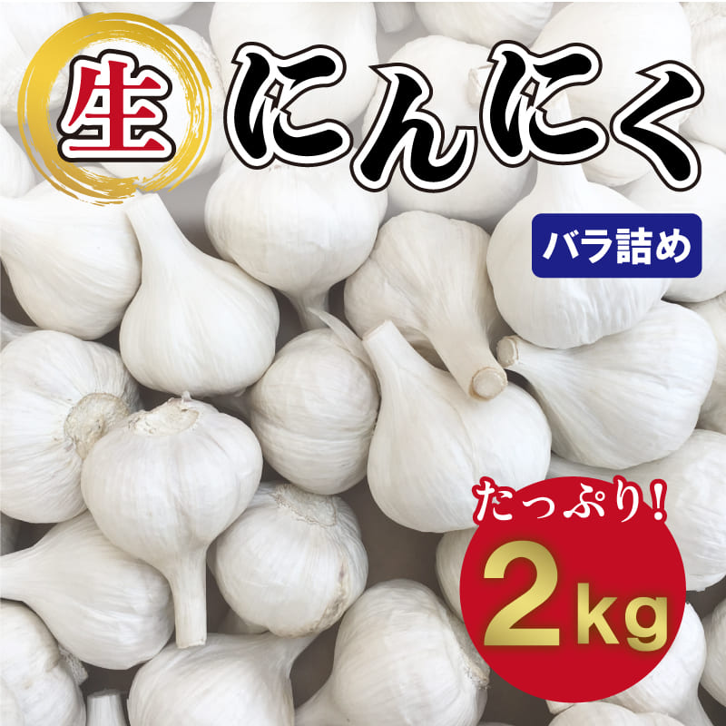 にんにく 国産 野菜 先行予約 約2kg