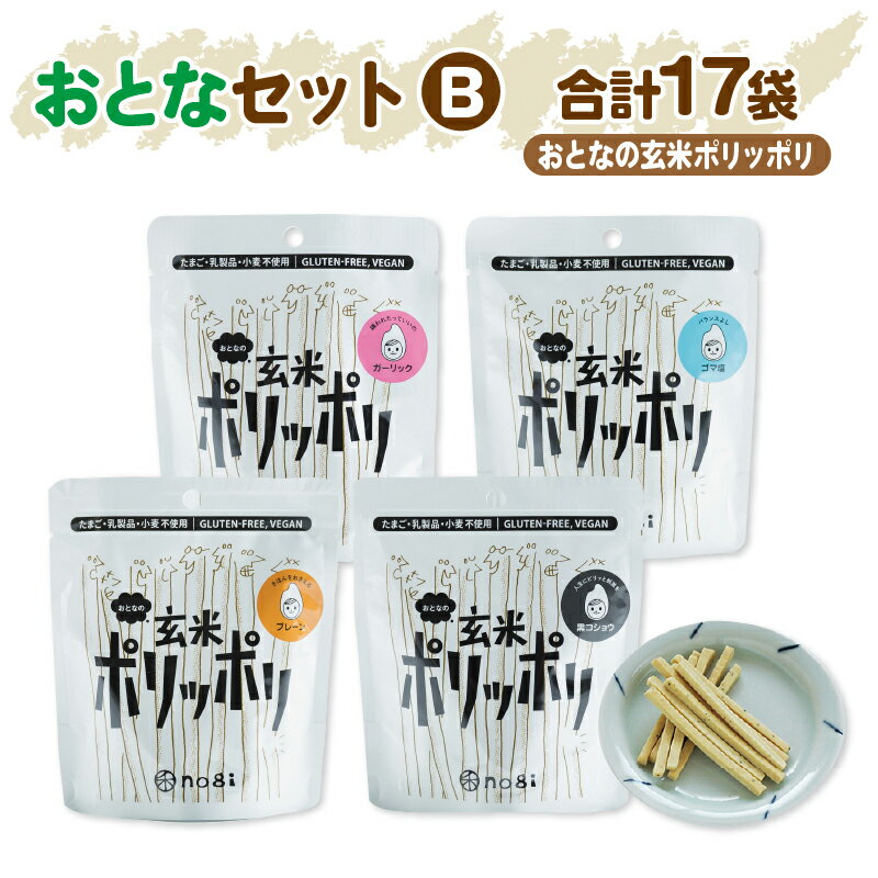 【ふるさと納税】 アレルギー 対応 お菓子 グルテンフリー お米 おこめ おかし 卵不使用 小麦粉不使用 乳製品不使用 おとなセットB