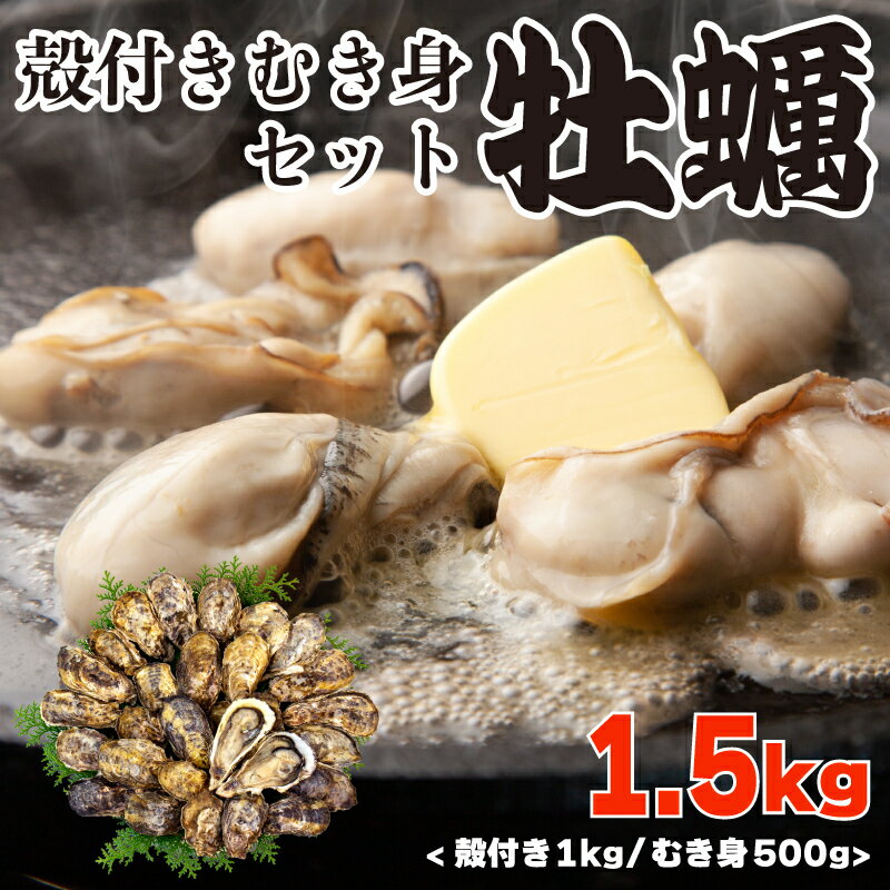 【ふるさと納税】 牡蠣 殻付き 1kg むき身 500g 新鮮 産地直送