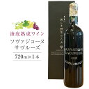 【ふるさと納税】2022ソヴァジョーヌ・サヴルーズ 海底熟成ワイン 720ml×1本【赤ワイン 国産 ワイン 日本ワイン 酒 ぶどう 葡萄 香川県 さぬき市 さぬきワイナリー】