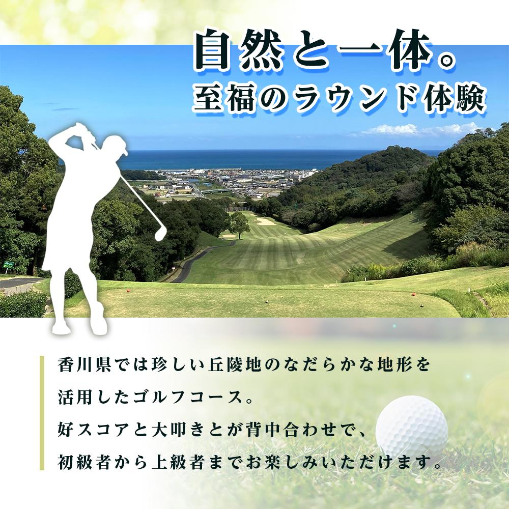 【ふるさと納税】アルファ津田カントリークラブ 平日 プレー券(1名様) 2