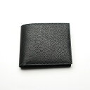 10位! 口コミ数「0件」評価「0」【GOMYO　LEATHER】猪革　手縫い二つ折り財布（黒）　【ファッション小物 財布】　お届け：ご寄付を頂いてから、製作致します。お届けま･･･ 