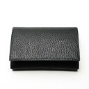 30位! 口コミ数「0件」評価「0」【GOMYO　LEATHER】猪革　手縫い名刺入れ（黒）　【ファッション 小物】　お届け：ご寄付を頂いてから、製作致します。お届けまで1～3･･･ 