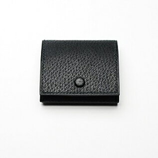 【ふるさと納税】【GOMYO LEATHER】猪革 手縫いコインケース(黒) ファッション 小物 お届け:ご寄付を頂いてから、製作致します。お届けまで1~3ヵ月要します。