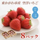 9位! 口コミ数「120件」評価「4.66」空浮いちご 8パック「北海道・沖縄・離島へのお届け不可」　【 果物 フルーツ 空浮いちご いちご 香川県産 ハウス育ち デザート おやつ 食･･･ 