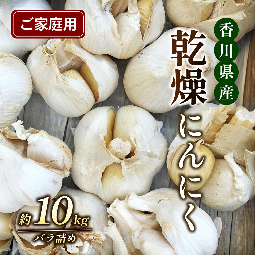 乾燥にんにく[ご家庭用]約10kg [野菜・野菜セット・ご家庭用・乾燥にんにく・にんにく・ニンニク・約10kg] お届け:2024年6月中旬〜8月中旬