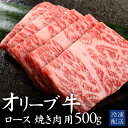 【ふるさと納税】 黒毛和牛 オリーブ牛ロース 焼肉用 500g [ 赤身 オリーブ牛 和牛 讃岐牛 焼肉 焼き肉 ロース ランキング ブランド牛 牛肉 お肉 国...