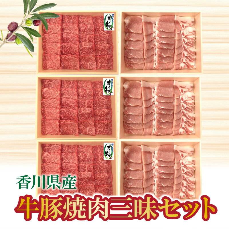 【ふるさと納税】香川県産 牛豚焼肉三昧セット