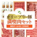 20位! 口コミ数「0件」評価「0」オリーブ牛・豚満喫肉セット(偶数月　全6回)【定期便】肉 焼肉 牛肉 モモ肉 ハラミ オリーブ牛 焼き肉 セット バーベキュー BBQ はら･･･ 