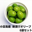 【ふるさと納税】小豆島産 新漬けオリーブ　6袋セット　【漬物・発酵食品】　お届け：2021年11月下旬より順次出荷