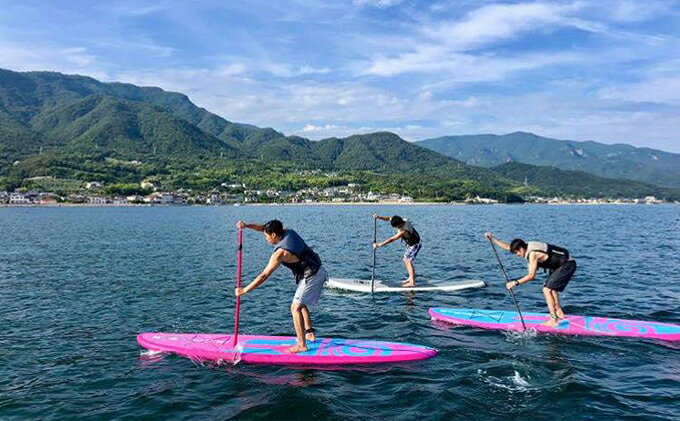 【ふるさと納税】【 小豆島 】SUP(スタンドアップパドルボード)体験 体験チケット チケット f373222-tonosho-10000492 香川県土庄町 サンプル画像3